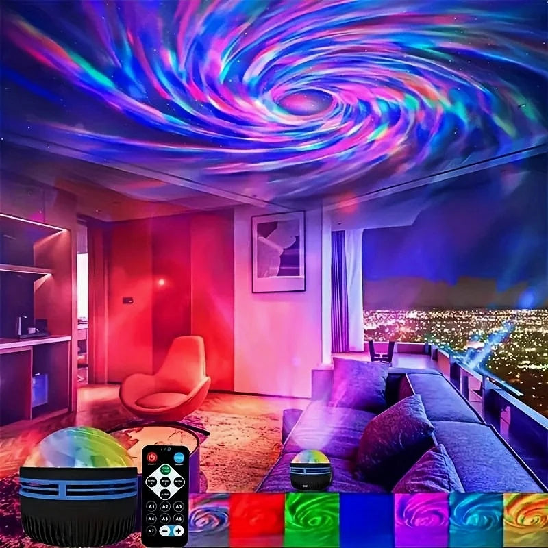 RGB Galaxy Projector Night Light